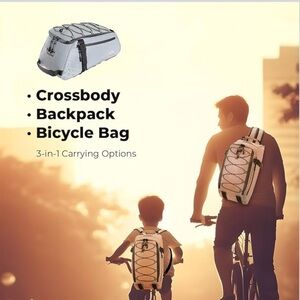 Versatile Gray Men's Backpack